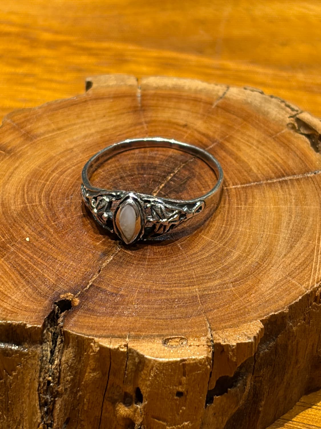 Silver 925 빈티지 스톤 링 상품이미지6