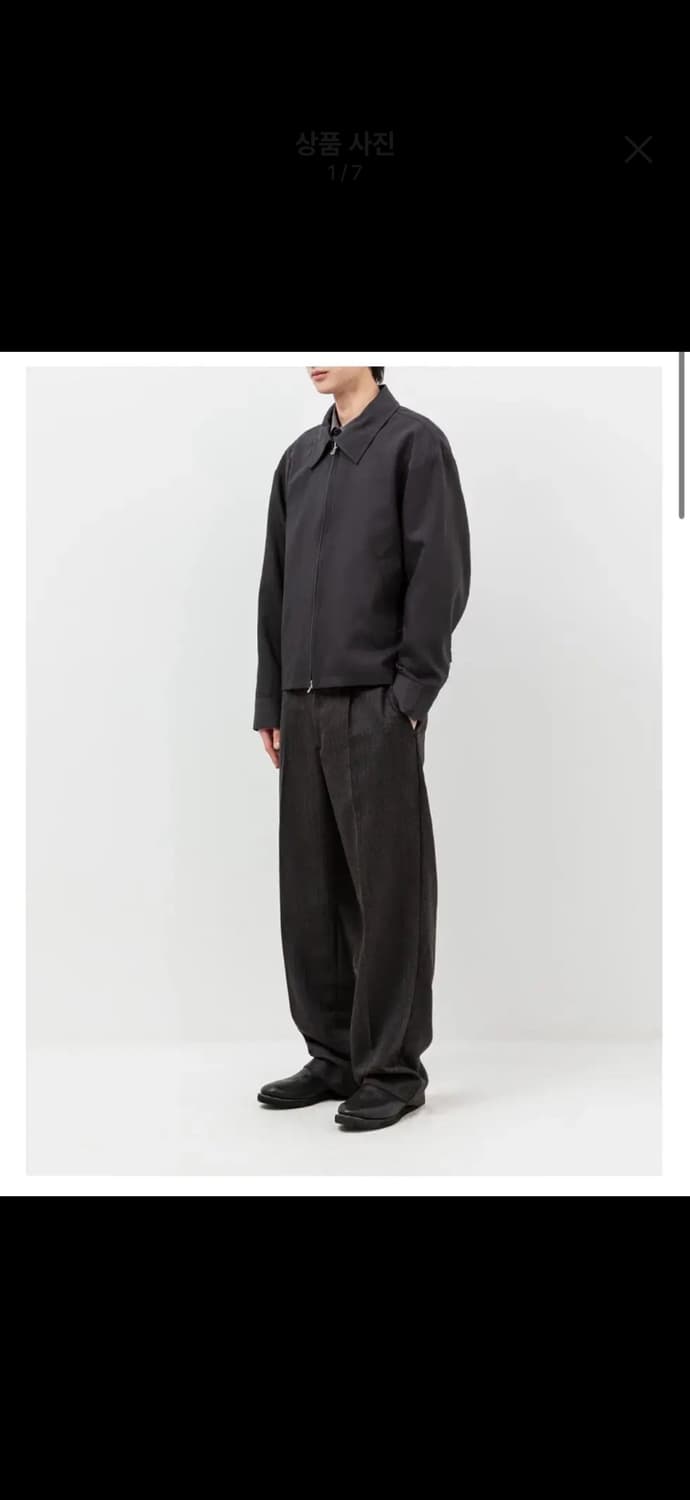 [L] mfpen mail 자켓 (차콜) 상품이미지1