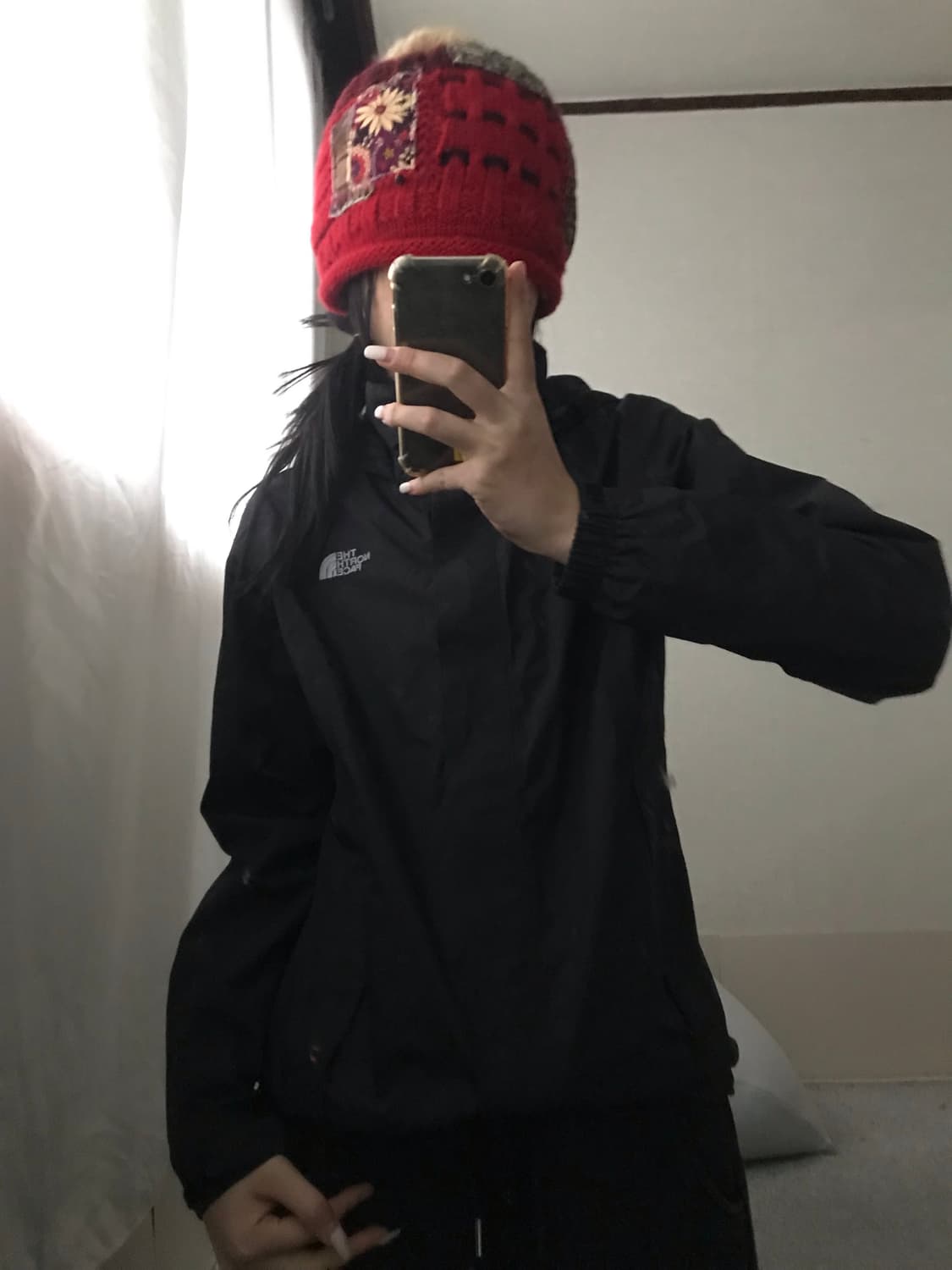 노페 블랙 윈드브레이커 상품이미지2