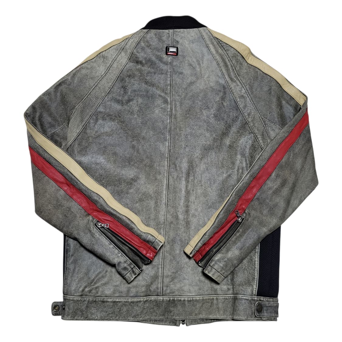 (2XL) FUBU 가죽자켓  푸부 레더자켓 빈티지 레이싱자켓 상품이미지3