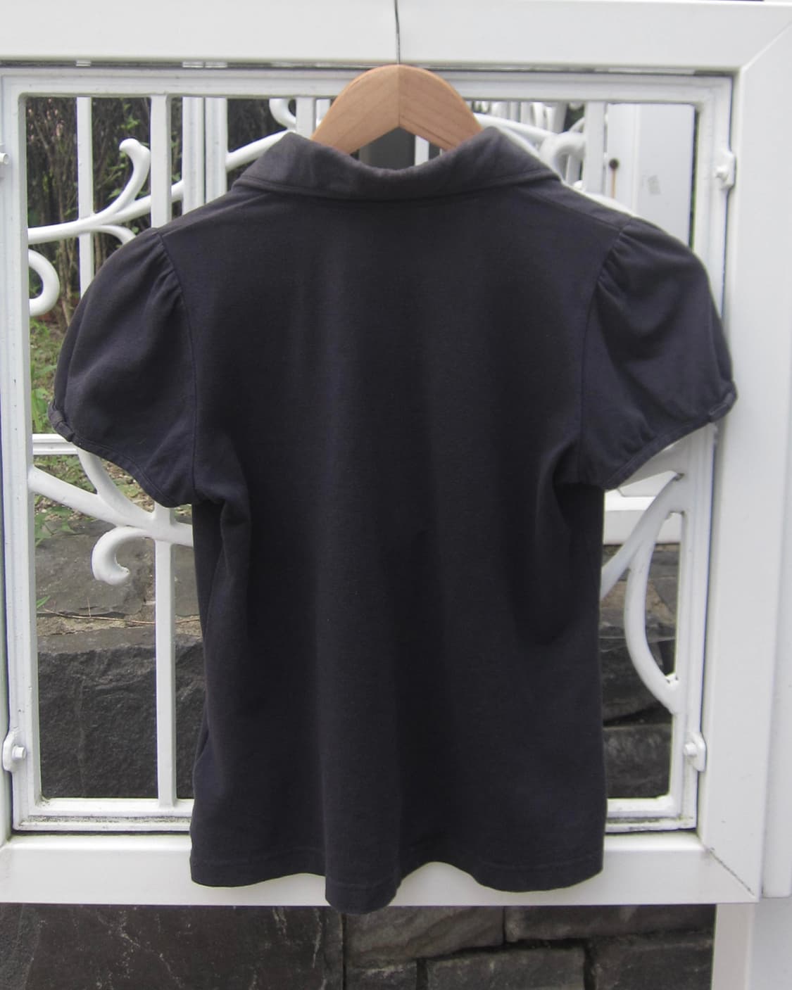 vintage BURBERRY puff sleeves top 상품이미지3