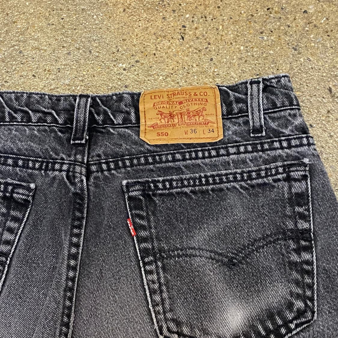 미국 빈티지 리바이스 550 청바지 상품이미지8