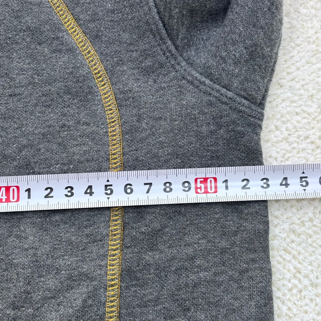 실측확인 아디다스 기모 후드티셔츠 0309E 상품이미지7