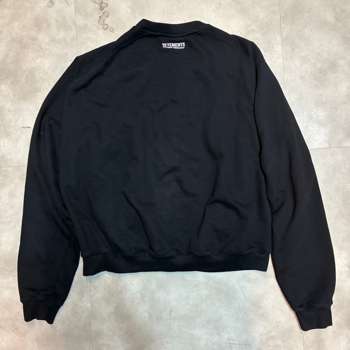17FW UNIDAD HOMBRES Oversized Sweatshirt 상품이미지3