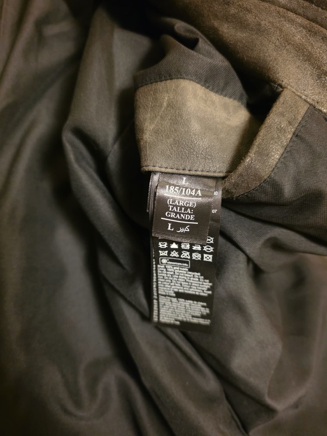 올세인츠 블랙 양가죽자켓 상품이미지5