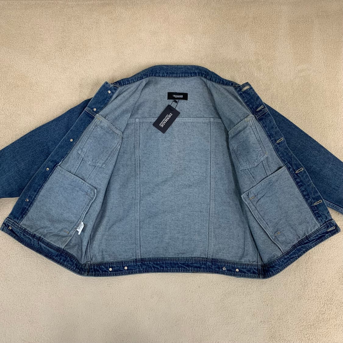 [새상품] 덴메이드 데님자켓(L)남자 청자켓 남성자켓 상품이미지7
