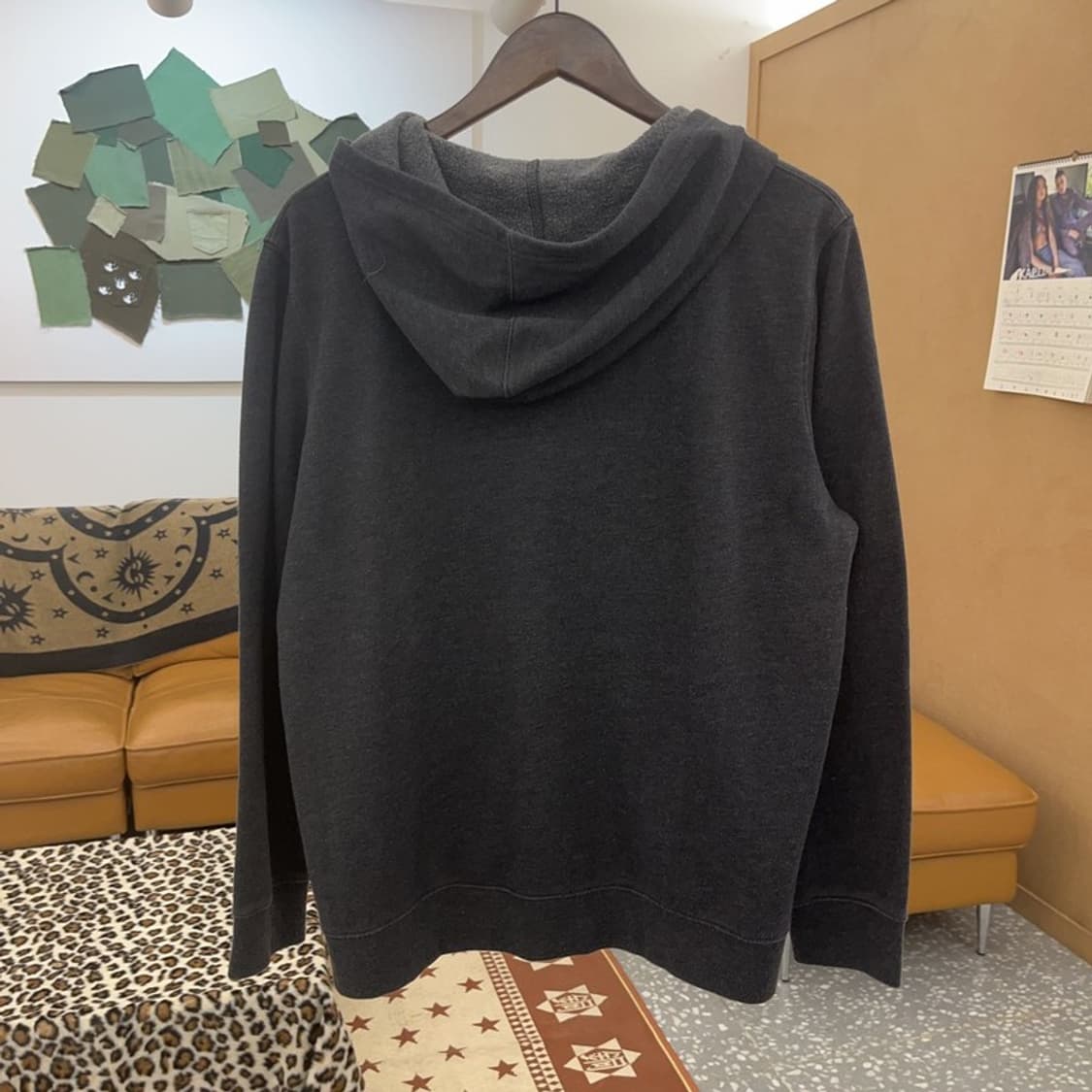 갭 올드스쿨 빈티지 핑크로고 약기모 후드티 L C09434 상품이미지4