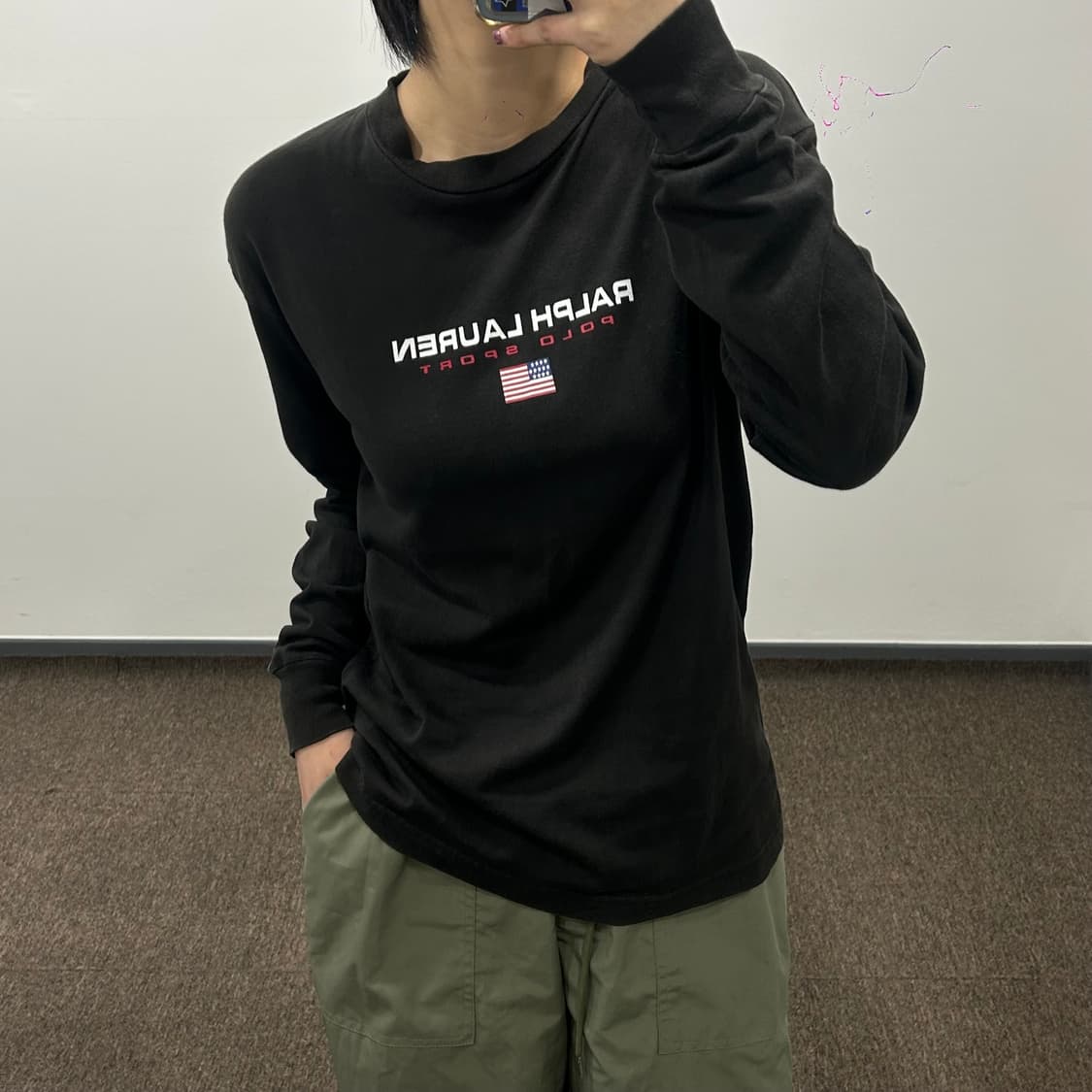 Polo 폴로 스포츠 블랙 롱슬리브  상품이미지1