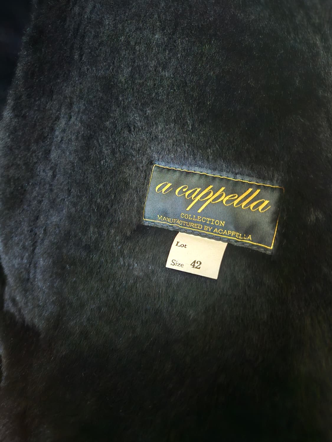 XL 105) 아카펠라 클로딩 미발매 B-6 무스탕 상품이미지7