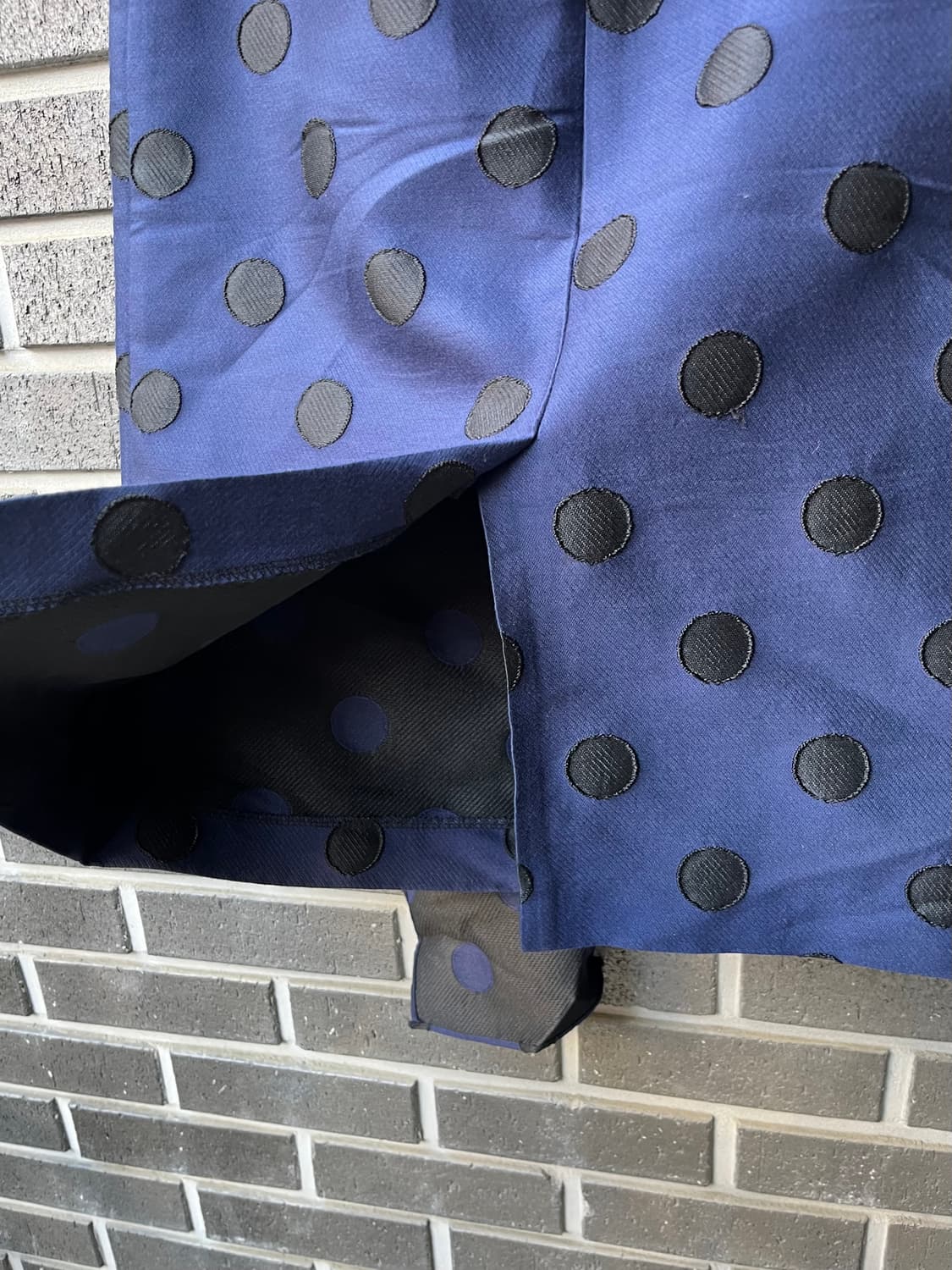 도트 러플 스커트 블루 상품이미지10