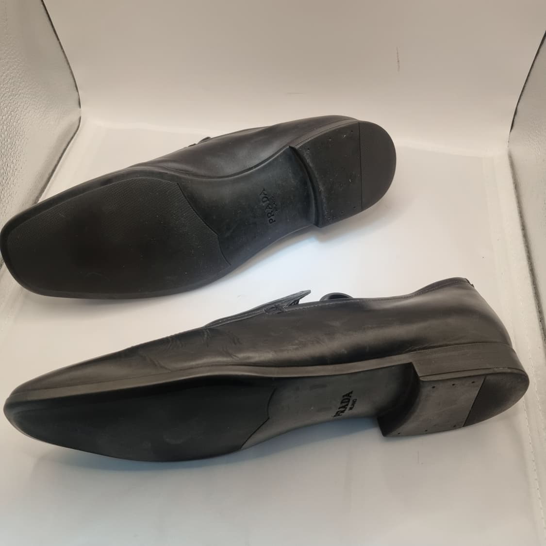프라다 블랙 로퍼 uk6.5 상품이미지2