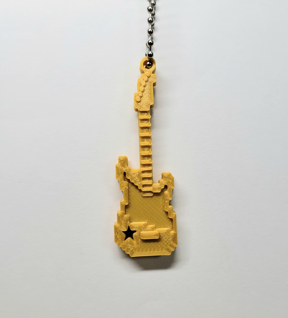 일렉기타 8비트 키링 키체인 상품이미지4