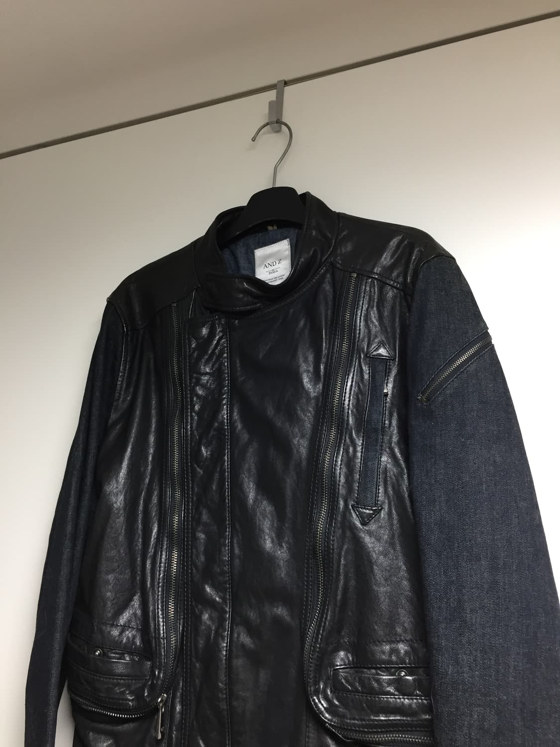 vintage sheepskin leather jacket 상품이미지1