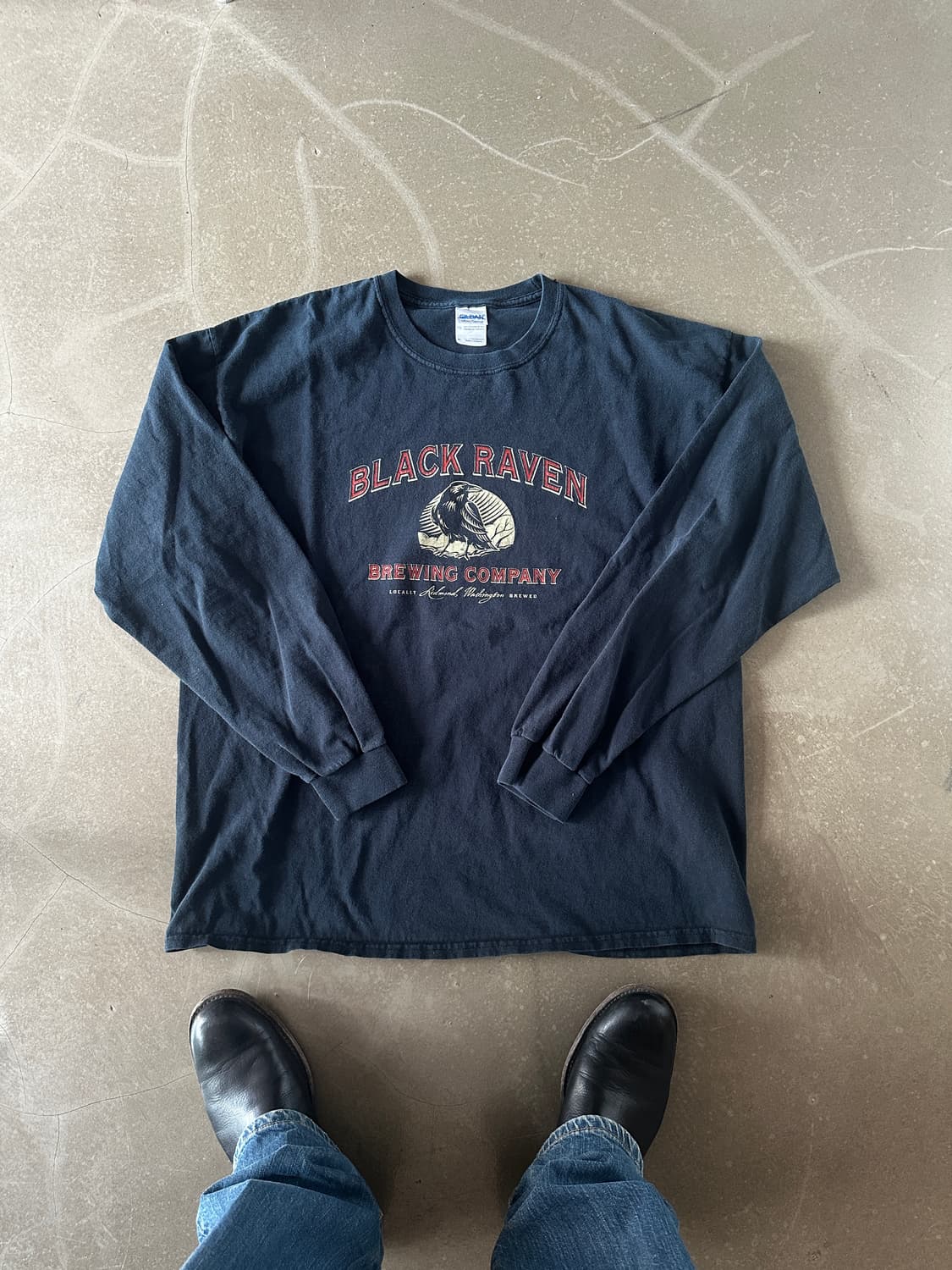 BLACK RAVEN BREWING COMPANY 롱 슬리브 긴팔티 상품이미지4