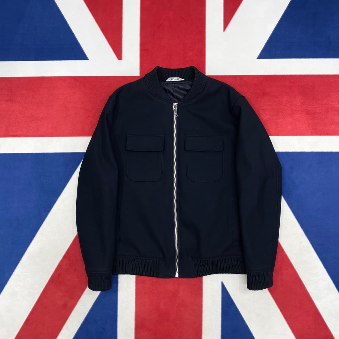 자라 블루종자켓 XL 상품이미지1