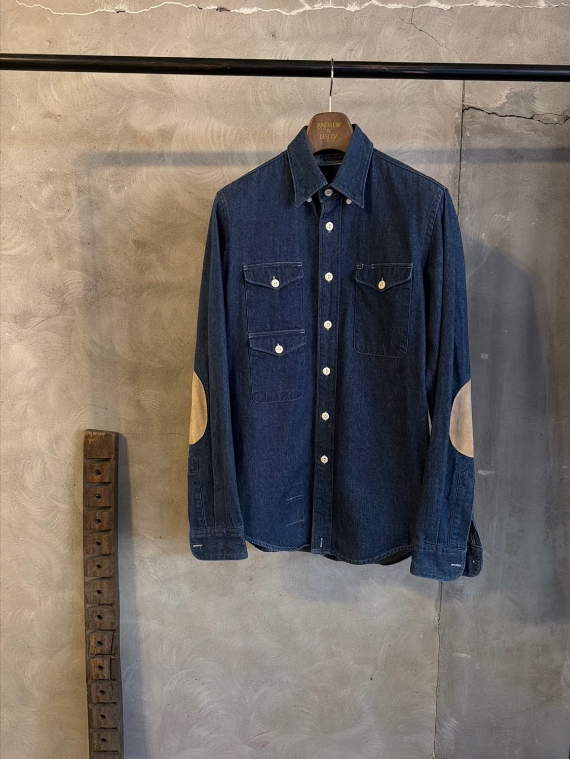 스펙테이터 데님 셔츠 슬림100 상품이미지4