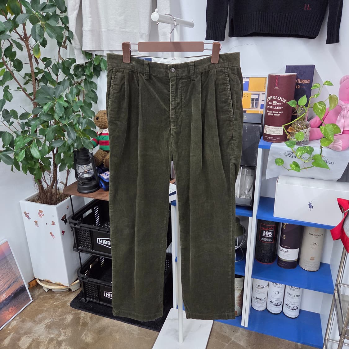 폴로랄프로렌 투턱 코듀로이 팬츠 33/34 상품이미지1