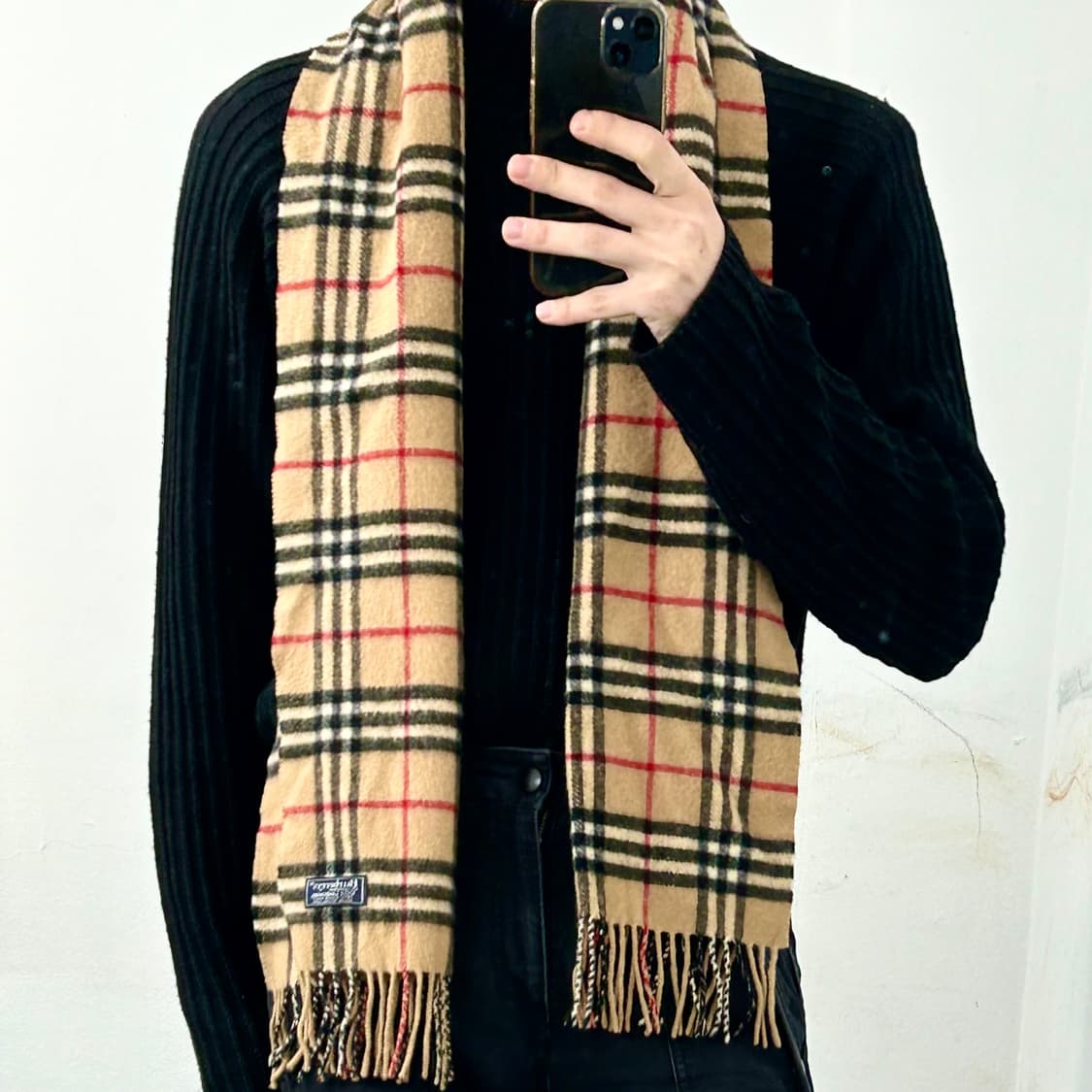 버버리 노바체크 램스울 머플러 상품이미지3