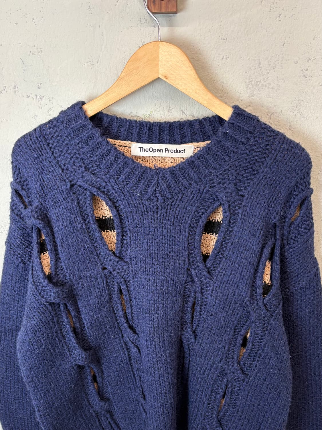 더오픈프로덕트 컷아웃 니트 상품이미지6