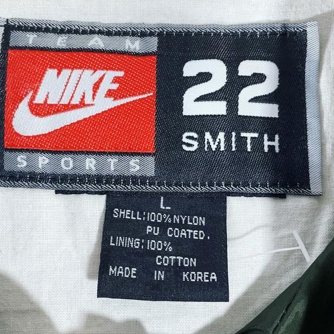 나이키90”s 올드스쿨 빅스우시 바람막이 돕바코치자켓 상품이미지7