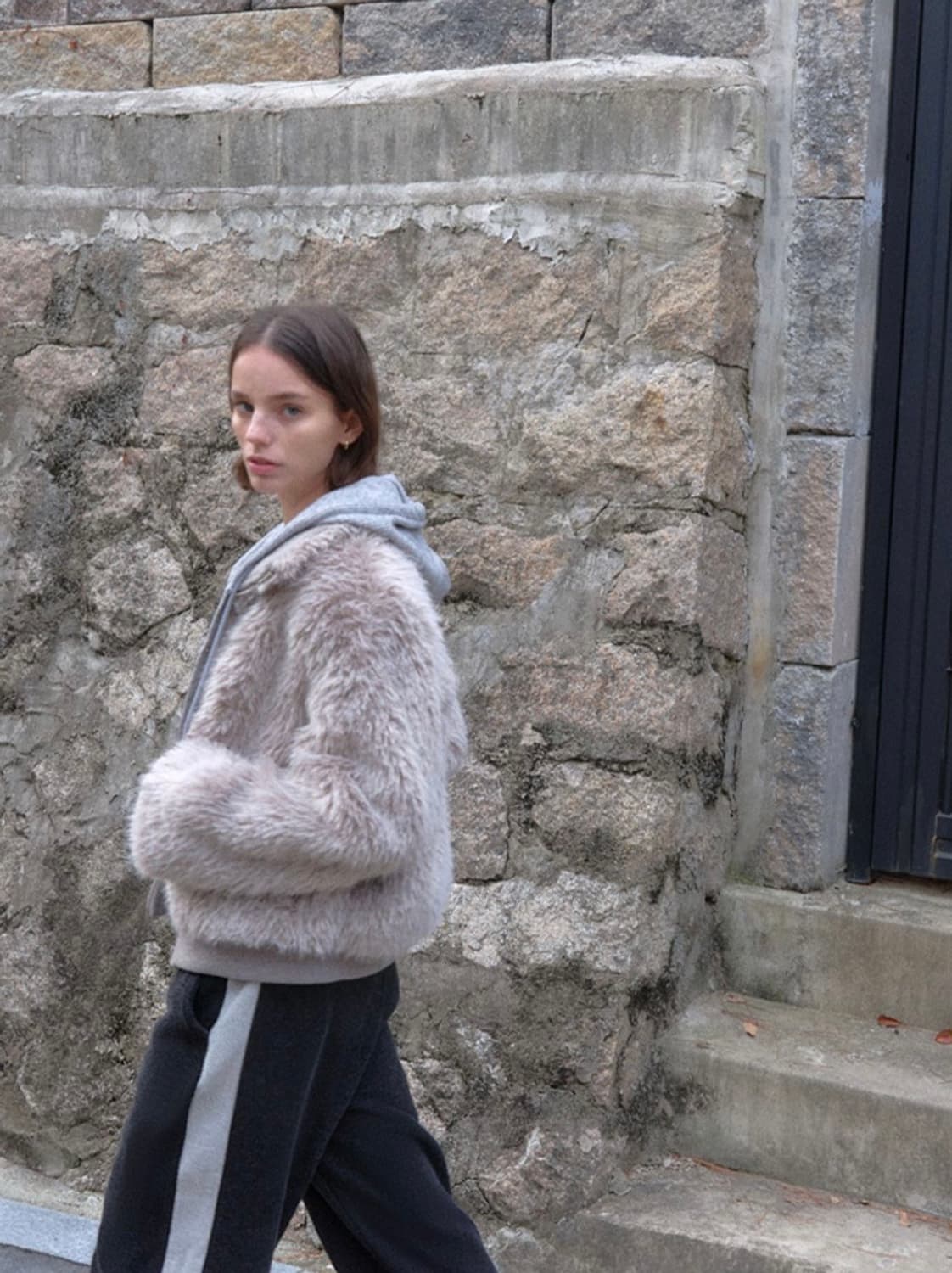 소플러 퍼 자켓 상품이미지3