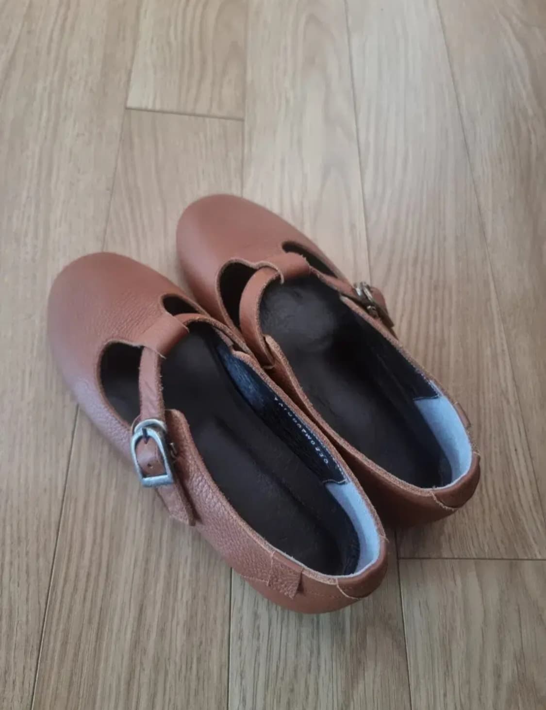 마스에마스 T스트랩 플랫슈즈 상품이미지1