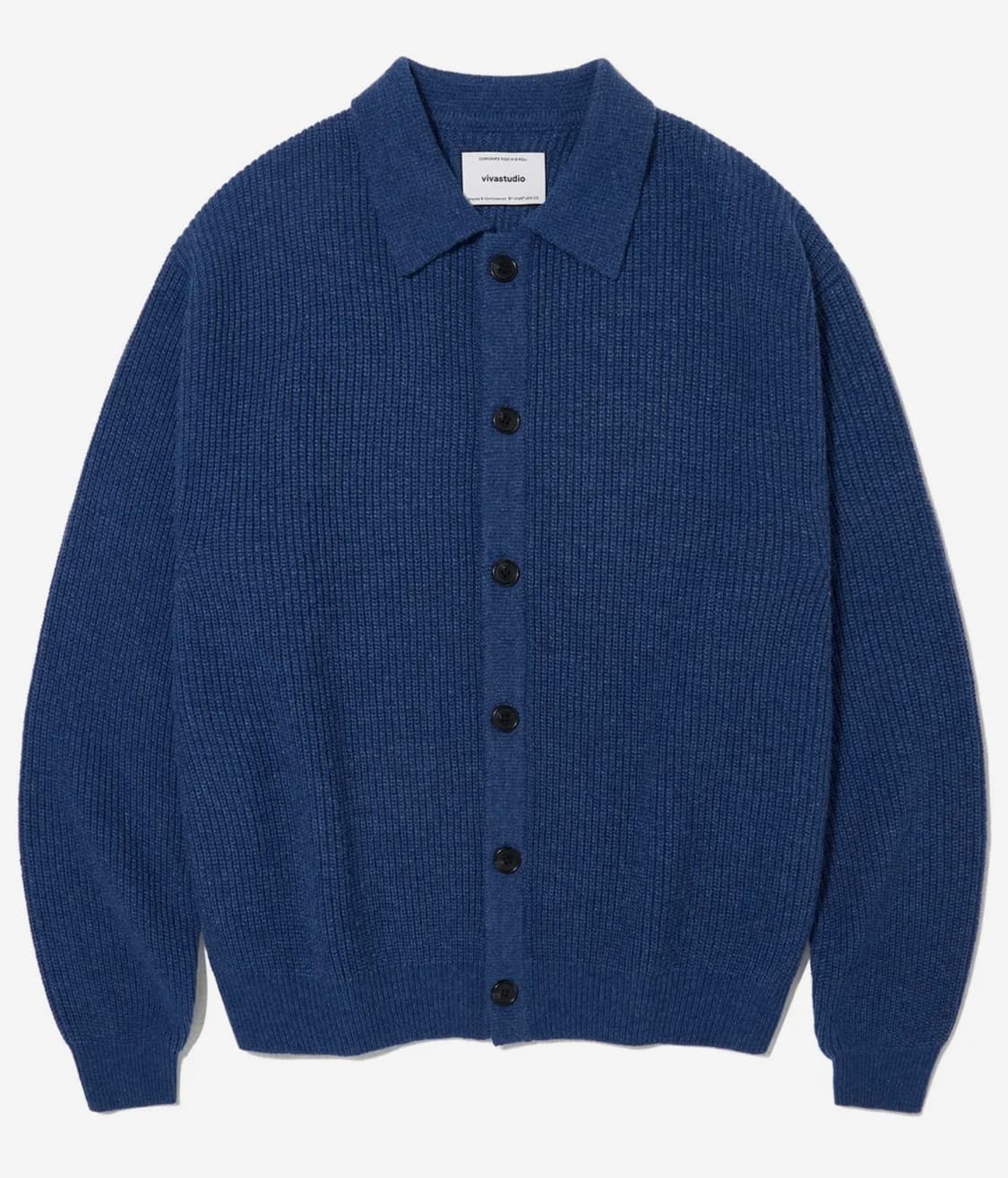 비바스튜디오 BUTTON CARDIGAN KA [BLUE] 상품이미지3