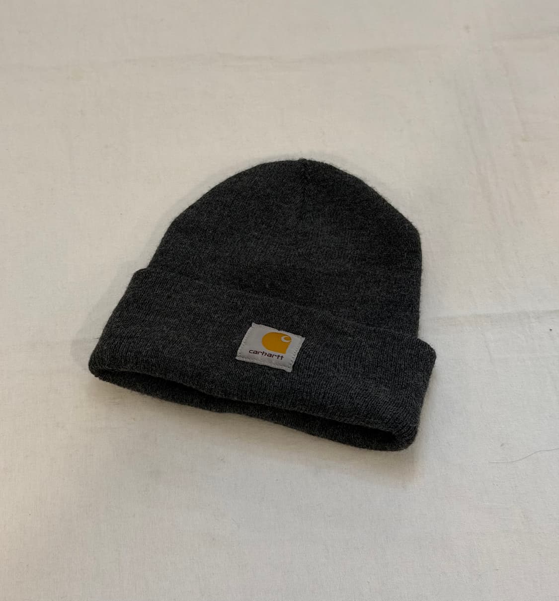 90s 칼하트 Made in USA 비니 차콜 그레이 상품이미지1