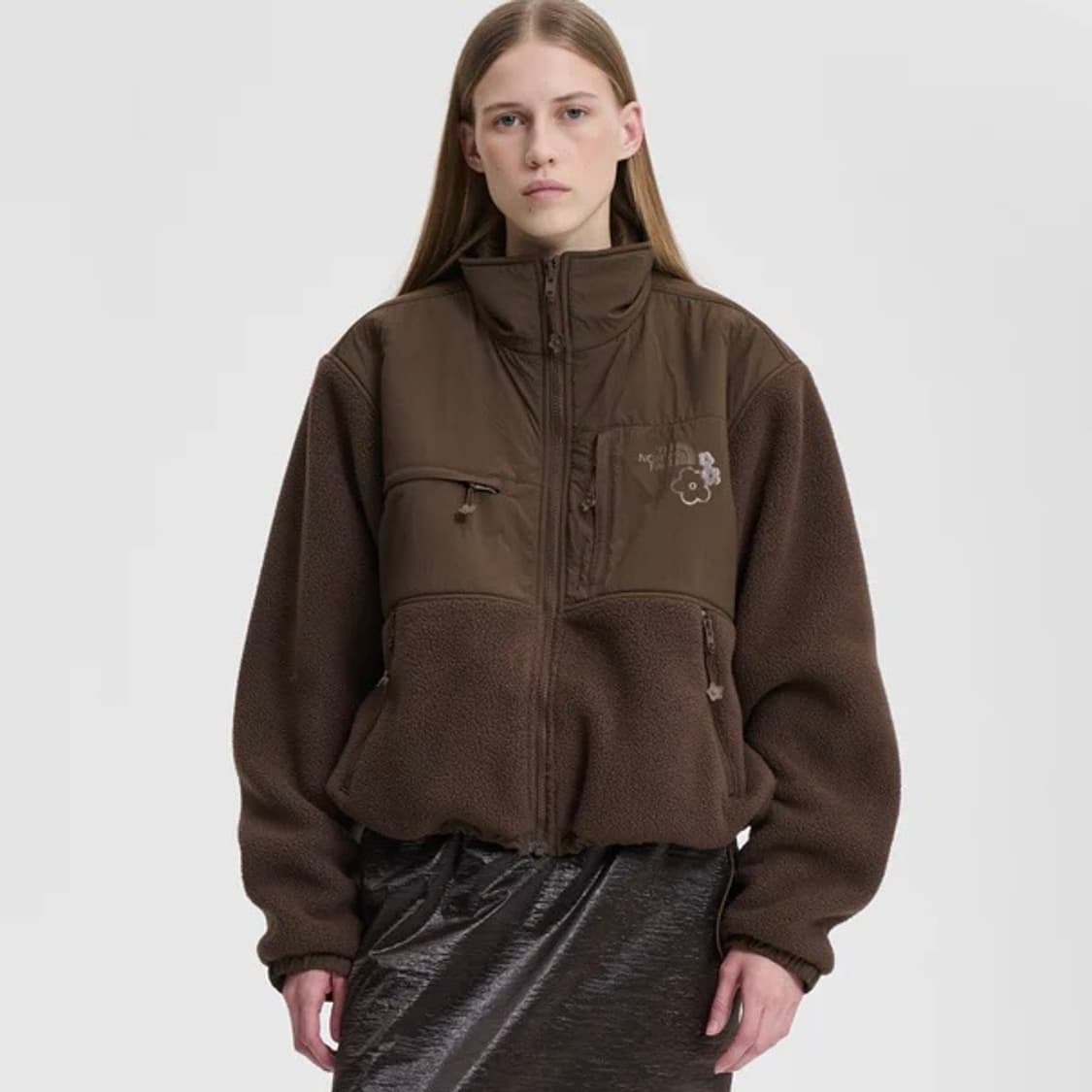 [M,L]세실리에 반센 x 노스페이스 25fw 리버시블 플리스 자켓 상품이미지1