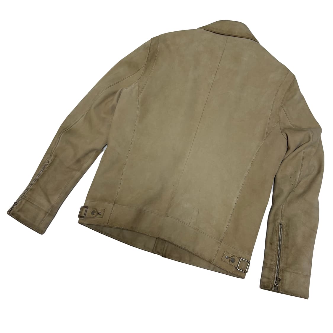 [솔리드 옴므] 프리미엄 고트스킨 스웨이드 싱글 라이더 자켓 상품이미지4