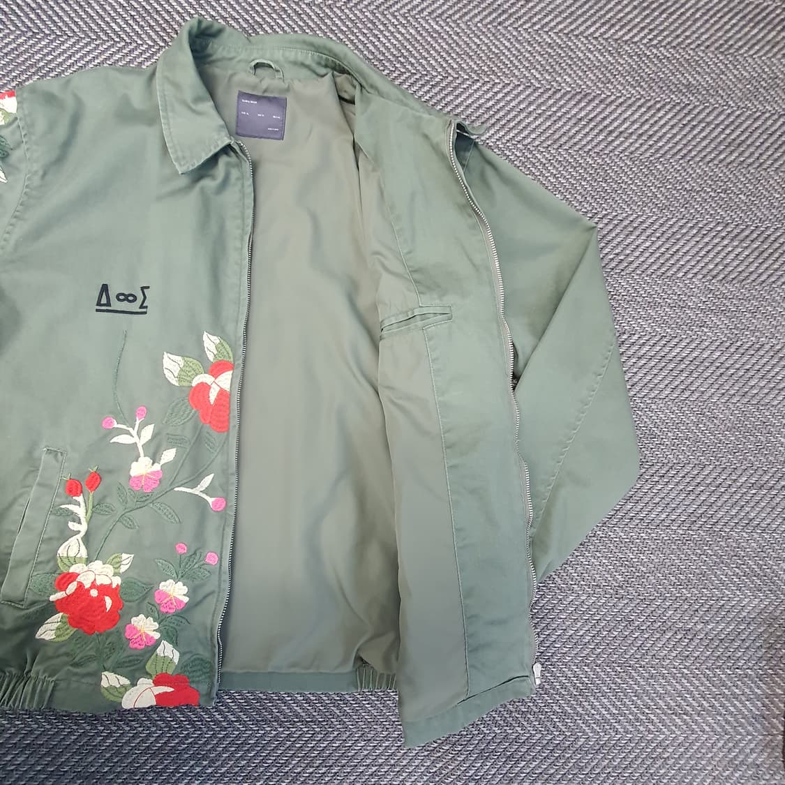 자라 플라워 자수 간절기 자켓 남자105 상품이미지6