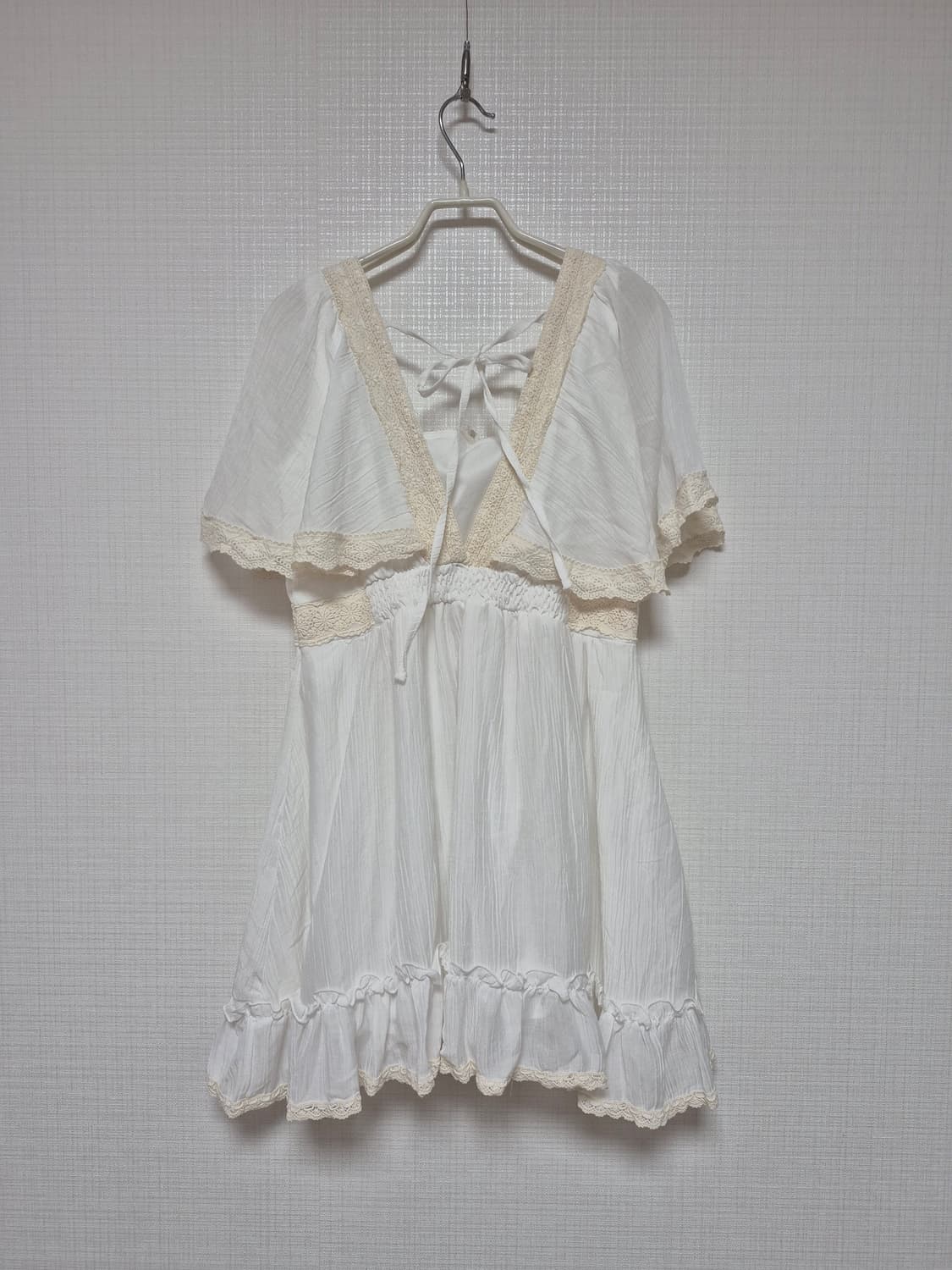 리즈리사 초고전템 히메갸루 오프화이트 원피스 상품이미지4