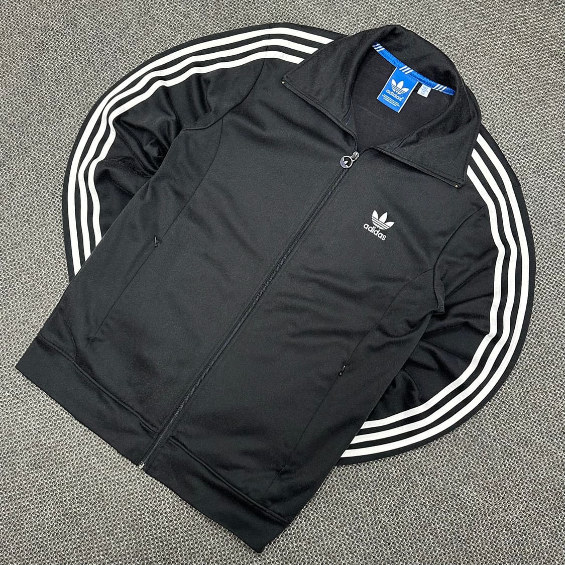 아디다스 구형 빈티지 유로파 블랙 져지 110 상품이미지3