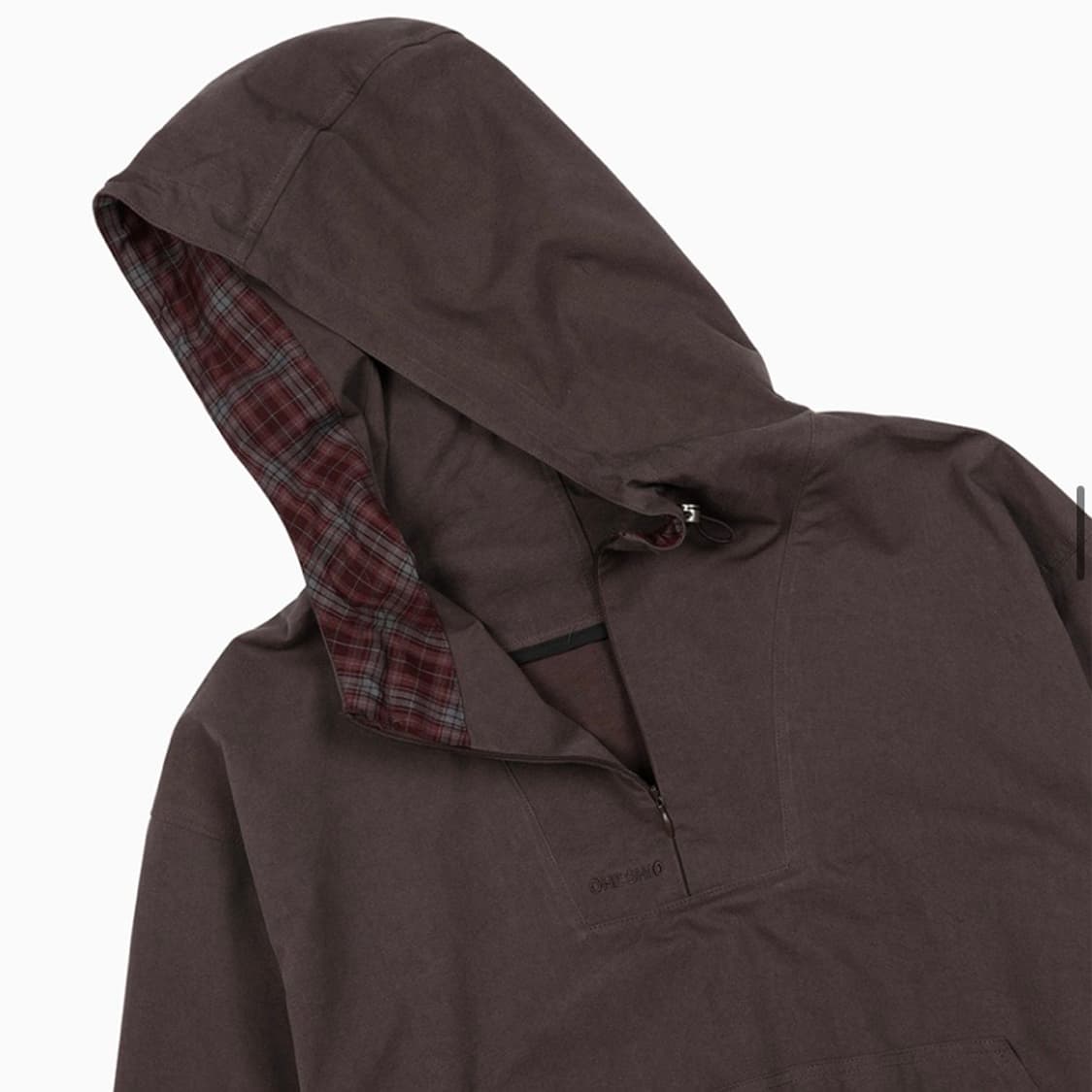 오헤시오 후드 아노락 바람막이 브라운 상품이미지3