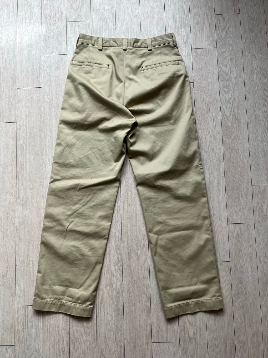 나나미카 세미와이드 치노 카키 30 상품이미지2