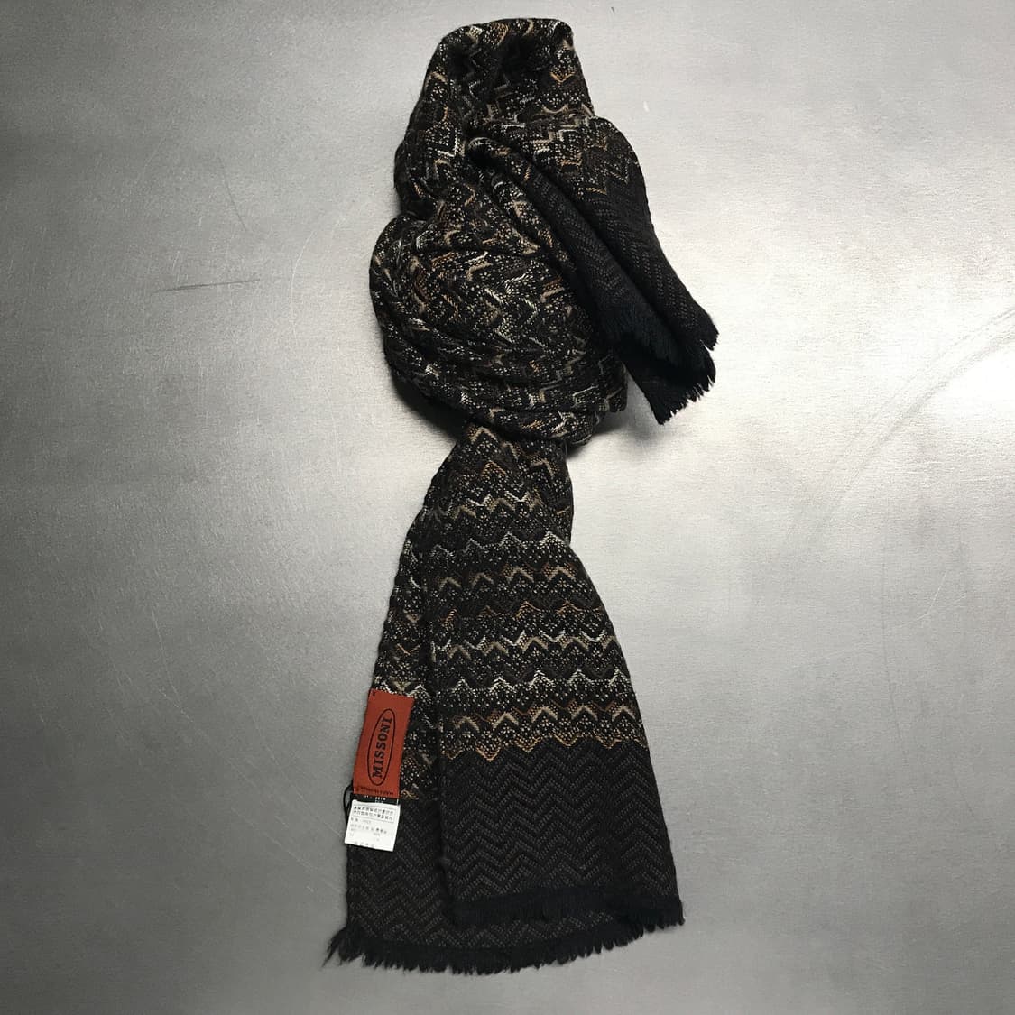 미쏘니 머플러 브라운 상품이미지1