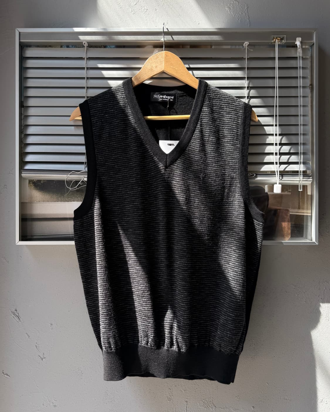 YSL stripe knit vest 상품이미지1