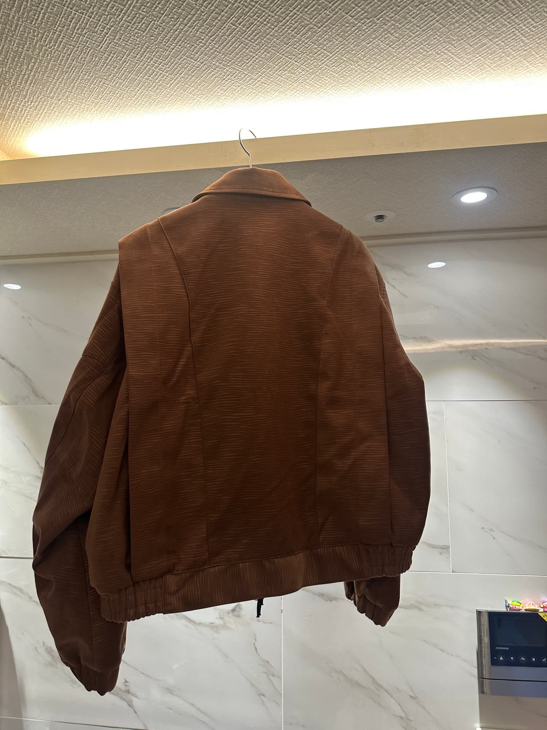 상태 최상) 엘무드 코듀로이 카라 집업 블루종 상품이미지4