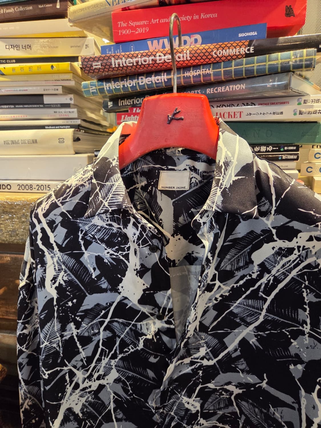 넘버나인 레이온 잭슨폴록 셔츠 상품이미지10