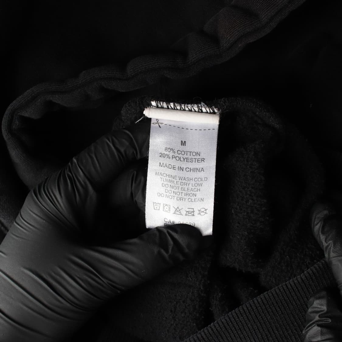 스투시 블랙 베이직 스무스 로고 후드티 M 상품이미지6