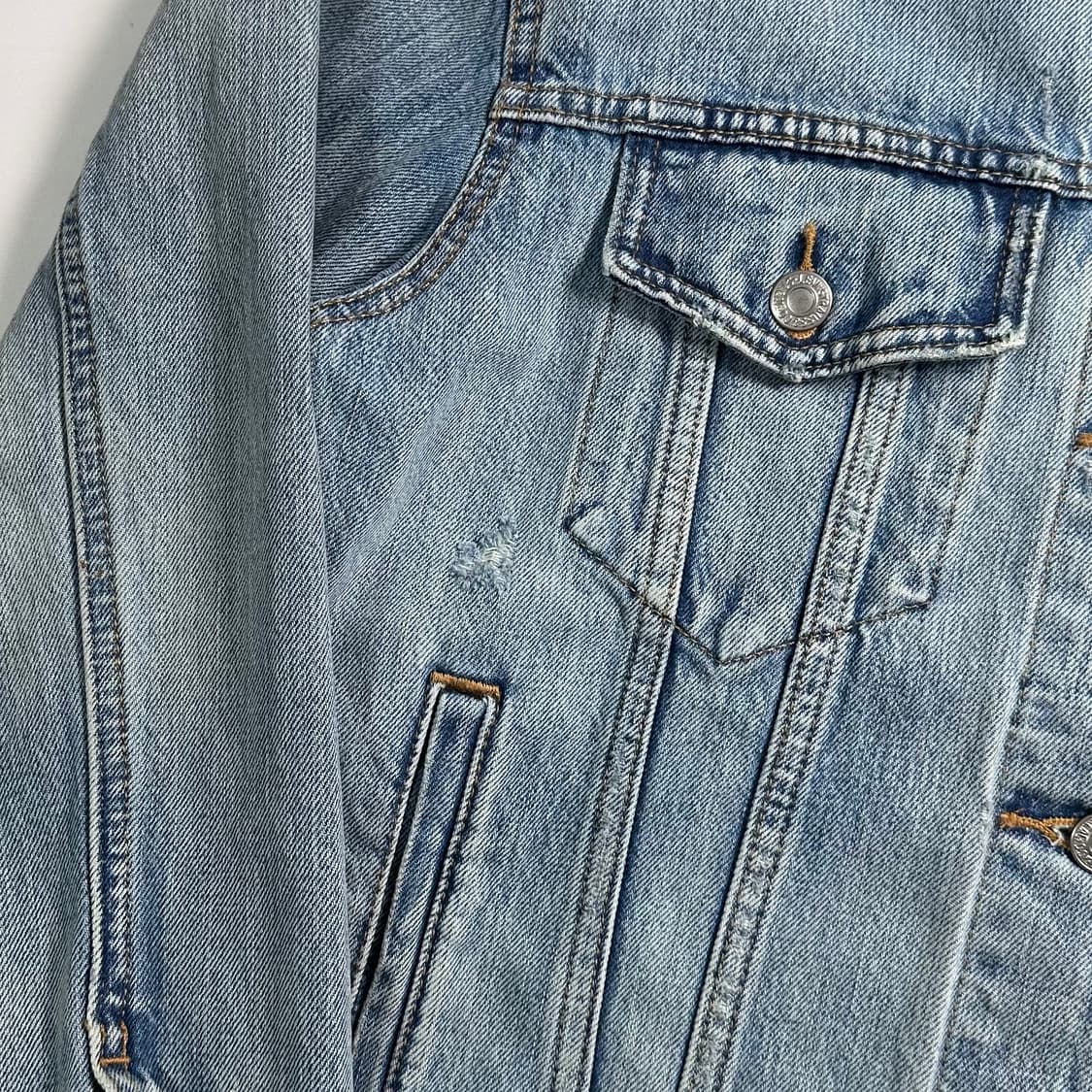 리바이스 연청 데님 자켓 상품이미지5