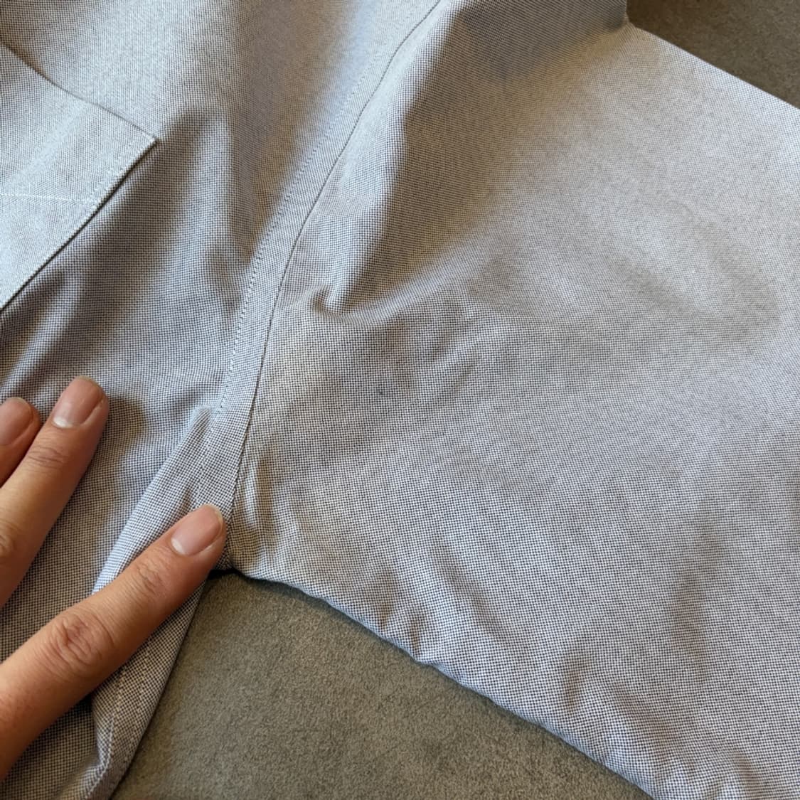 L.L.bean 엘엘빈 그레이 코튼 셔츠  상품이미지7