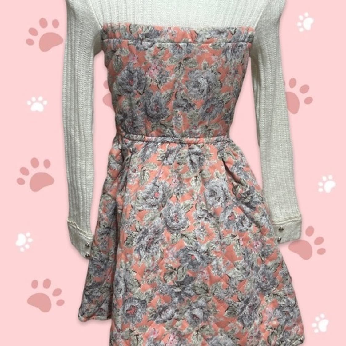 Liz lisa padding knited ops 상품이미지5