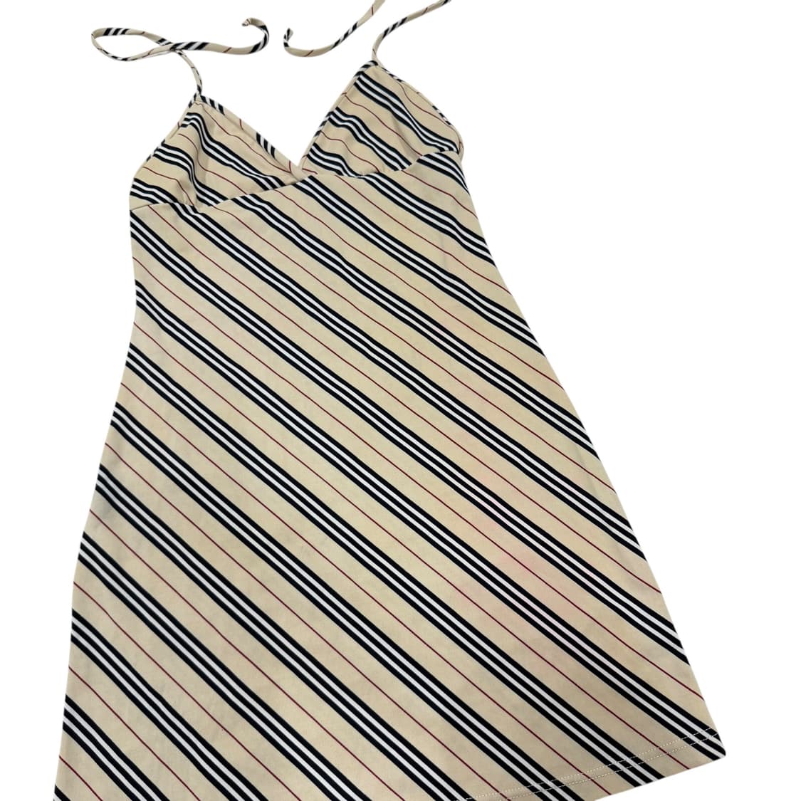 버버리 빈티지 노바체크 슬리브리스 원피스 상품이미지2