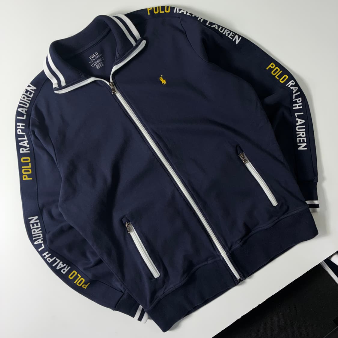 Polo  폴로 랄프로렌 자수 코튼 인터락 트랙 집업 자켓  상품이미지2