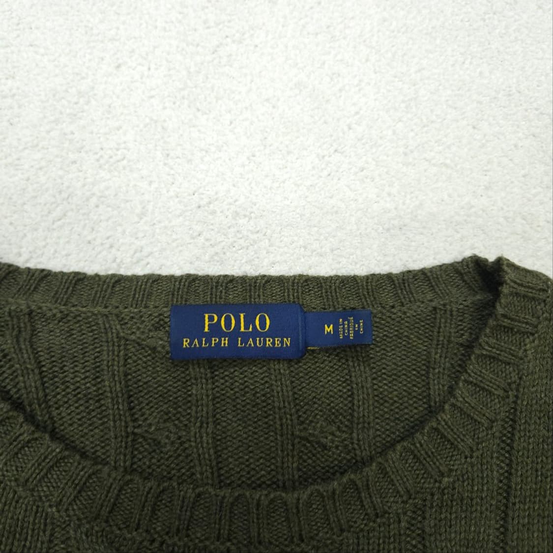 폴로 랄프 로렌 케이블 니트 M 상품이미지4