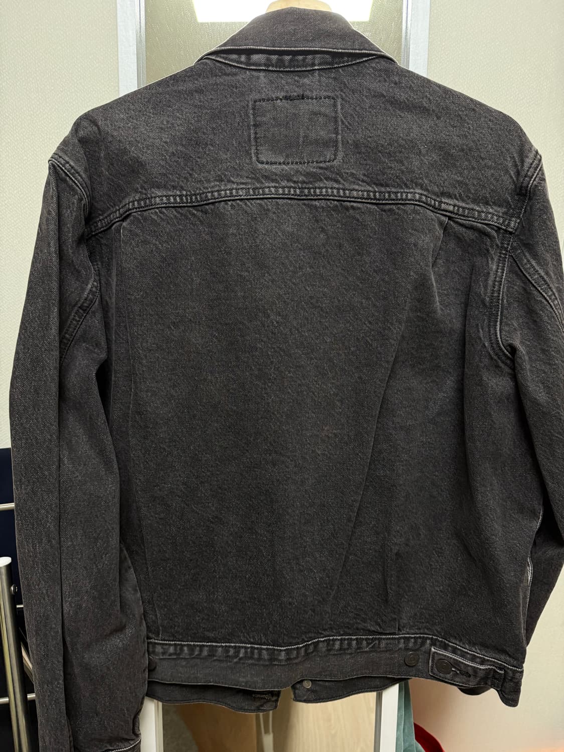 리바이스 타입2 흑청 트러커 m 상품이미지3