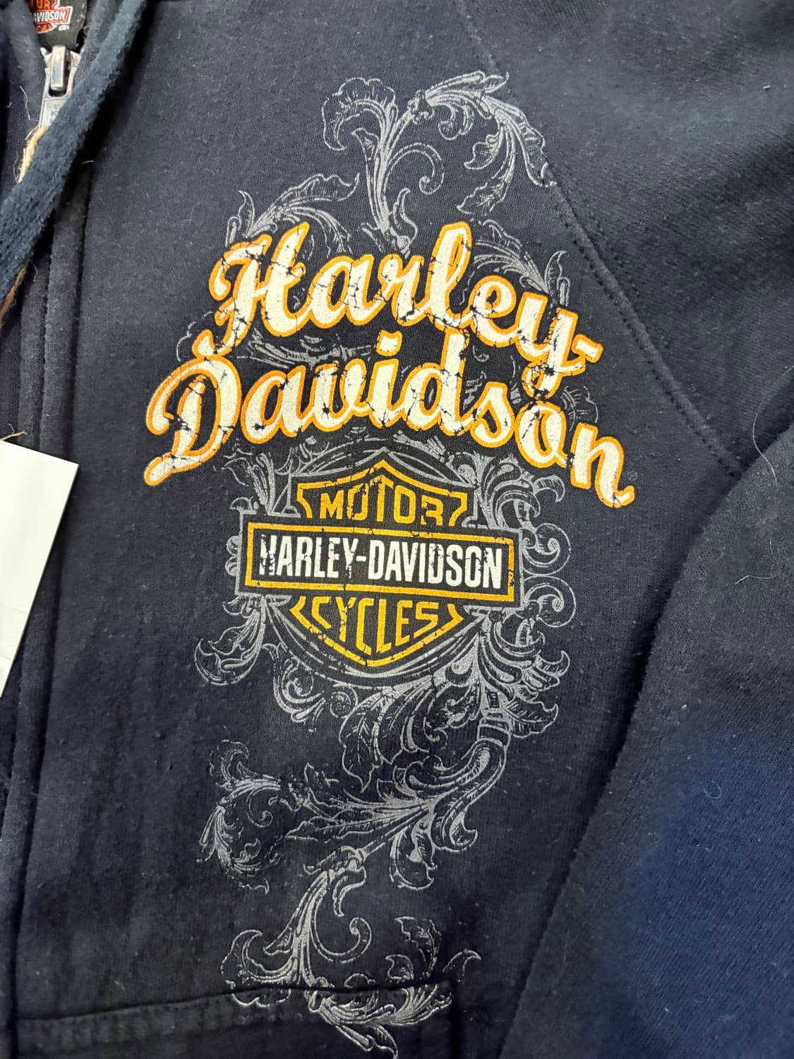 Harley-Davidson Zip-up Hoodie 상품이미지4