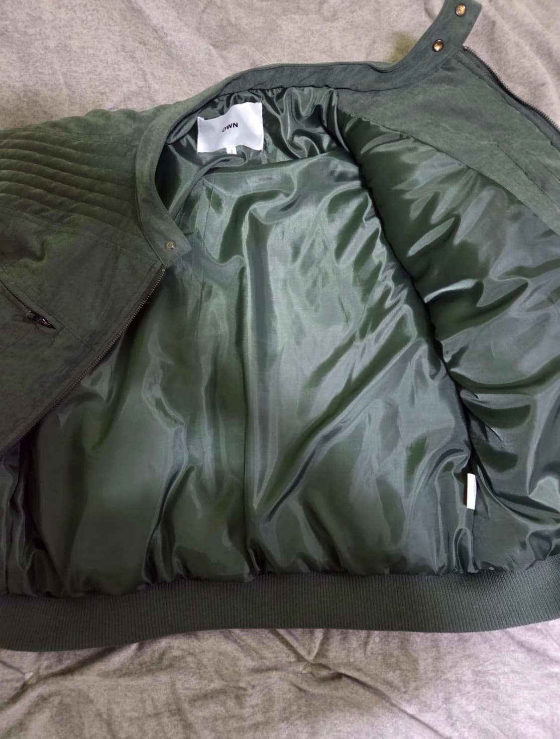 스웨이드 봄버 자켓 상품이미지2