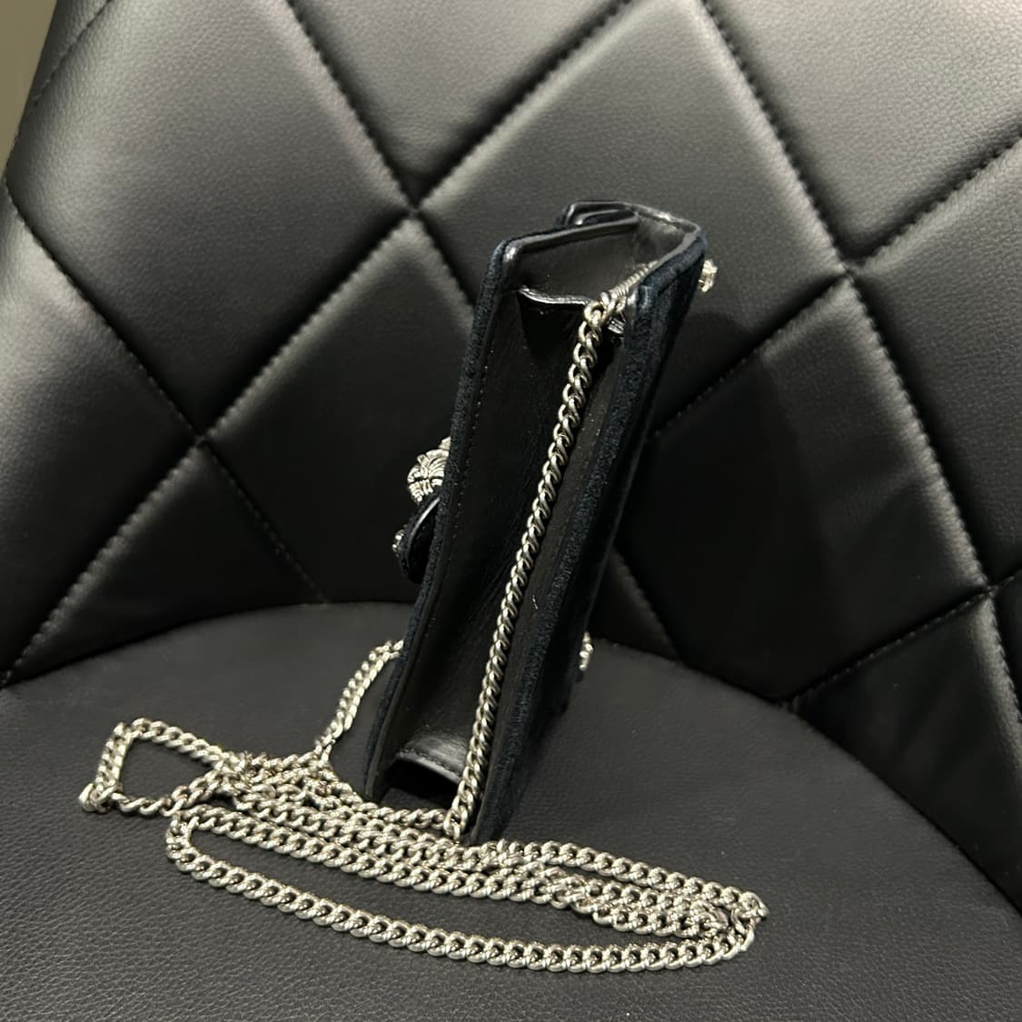 구찌 디오니소스 크리스탈 벨벳 미니 체인백 상품이미지3